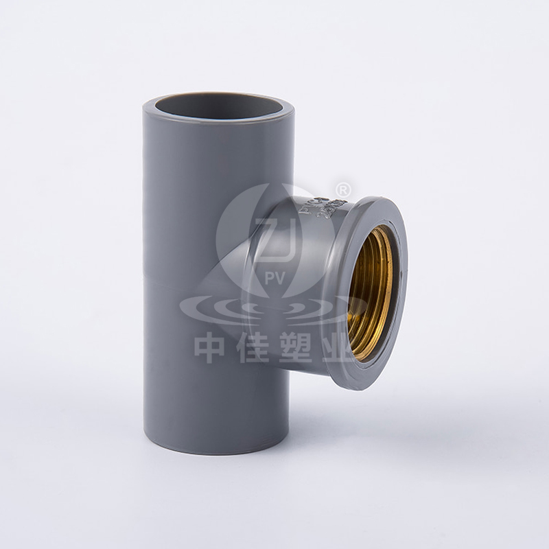 PVC-U Copper Threaded Tee