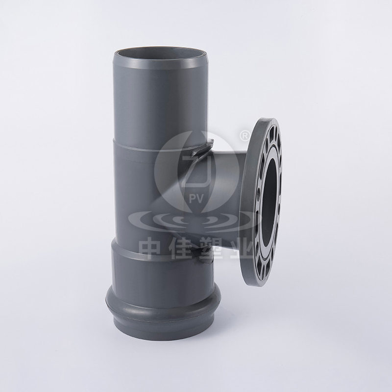 PVC-U Tee With Flanged Branch (F/S)